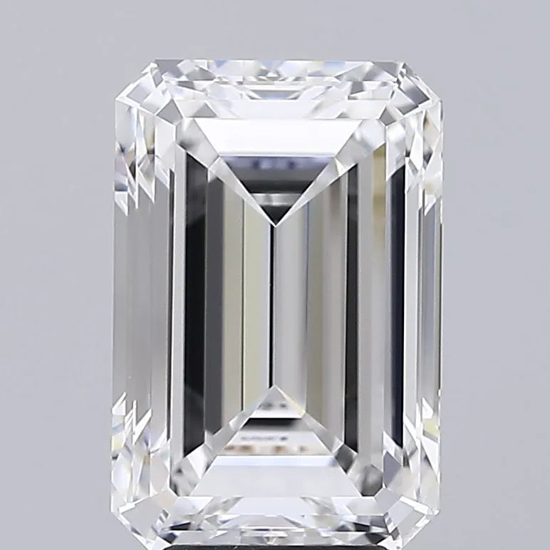 5.02ct Emerald Lab Grown Diamond (Colour F, Clarity VVS2, IGI Certified)