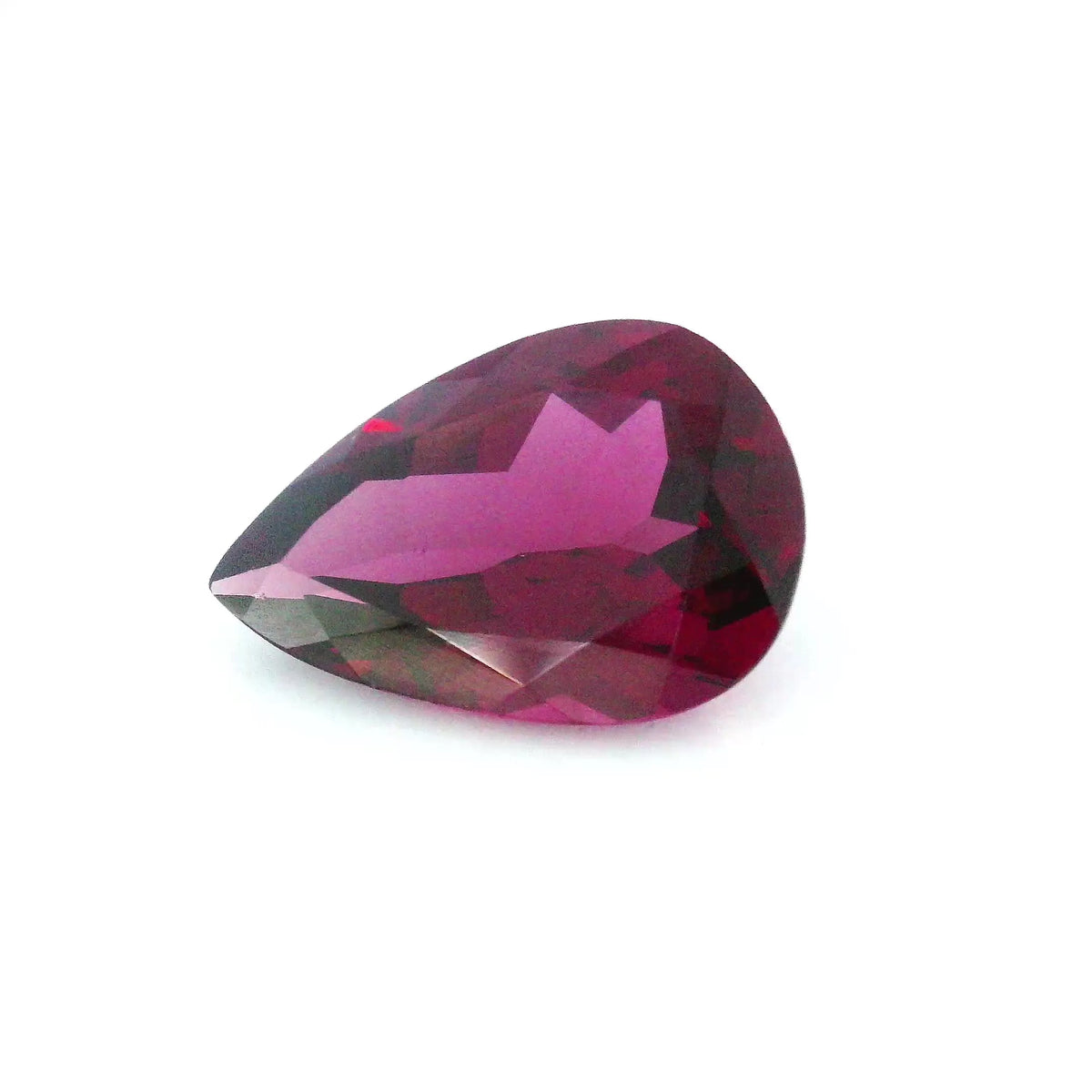 5.05ct Pear Natural Garnet (Colour Purple, Clarity Eye Clean, Cut Faceted)
