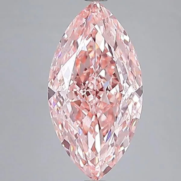 5.08ct Marquise Lab Grown Diamond (Colour Fancy Vivid Pink, Clarity VS1, IGI Certified)