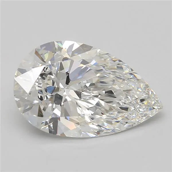 5.09ct Pear Lab Grown Diamond (Colour E, Clarity VVS2, IGI Certified)