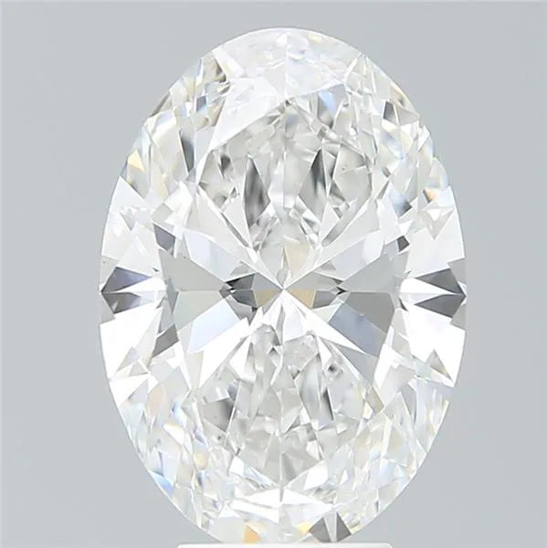5.42ct Oval Lab Grown Diamond (Colour F, Clarity VS1, IGI Certified)