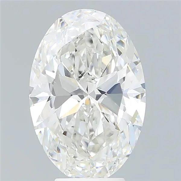 5.47ct Oval Lab Grown Diamond (Colour F, Clarity VVS2, IGI Certified)