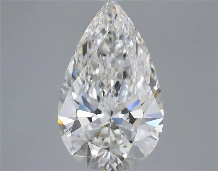 5.59ct Pear Lab Grown Diamond (Colour F, Clarity VVS2, IGI Certified)