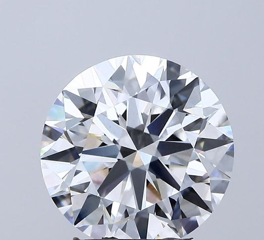 Lab-Grown Round Diamond - 3.52 Carats, E Color, VS1 Clarity - Certified by IGI - Report Number: LG689510772