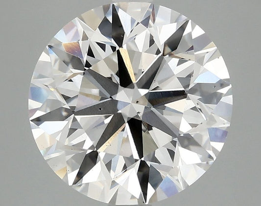 Lab-Grown Round Diamond - 3.96 Carats, F Color, VS2 Clarity - Certified by IGI - Report Number: LG702510372
