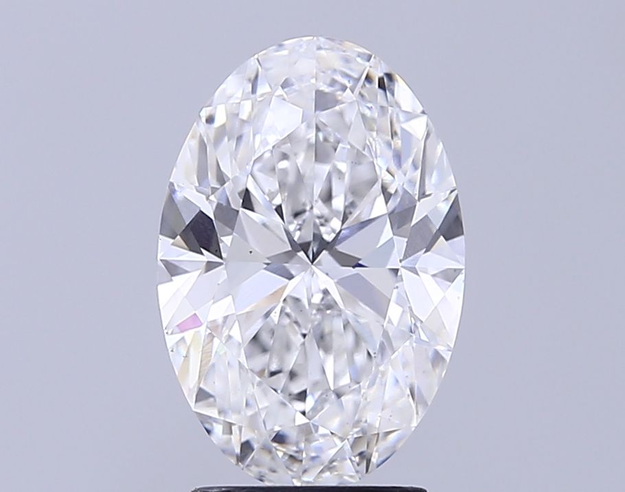 Lab-Grown Oval Diamond - 3.02 Carats, E Color, VS2 Clarity - Certified by IGI - Report Number: LG685525073