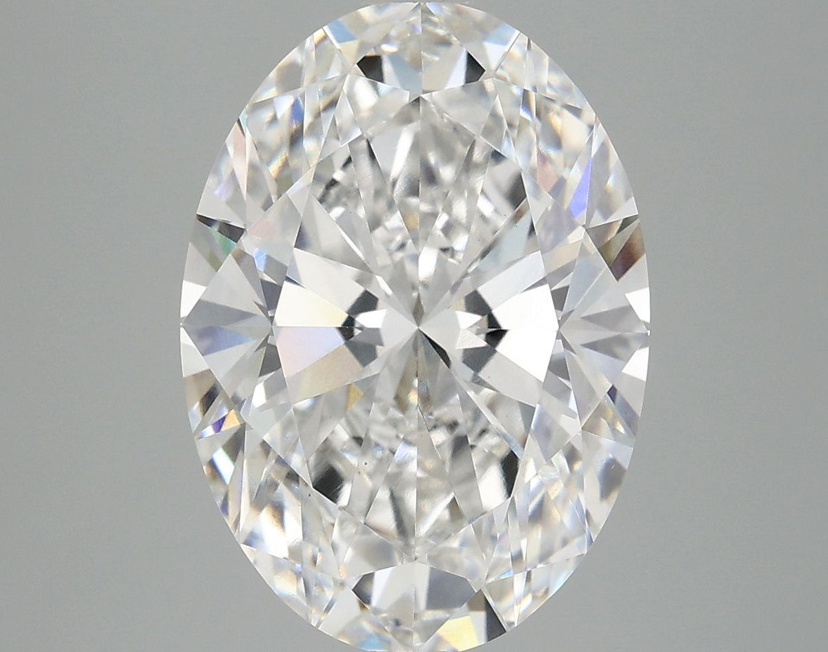 Lab-Grown Oval Diamond - 6.05 Carats, F Color, VS1 Clarity - Certified by IGI - Report Number: LG691544517