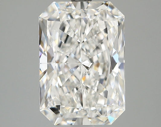 Lab-Grown Radiant Diamond - 3.56 Carats, F Color, VVS2 Clarity - Certified by IGI - Report Number: LG717514053