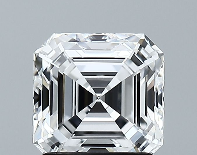 Lab-Grown Asscher Diamond - 1.7 Carats, E Color, VS1 Clarity - Certified by GIA - Report Number: 1505956974