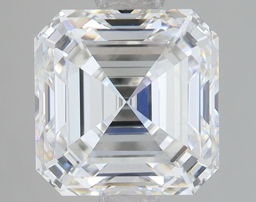 Lab-Grown Asscher Diamond - 2.59 Carats, F Color, VVS2 Clarity - Certified by IGI - Report Number: LG713598333