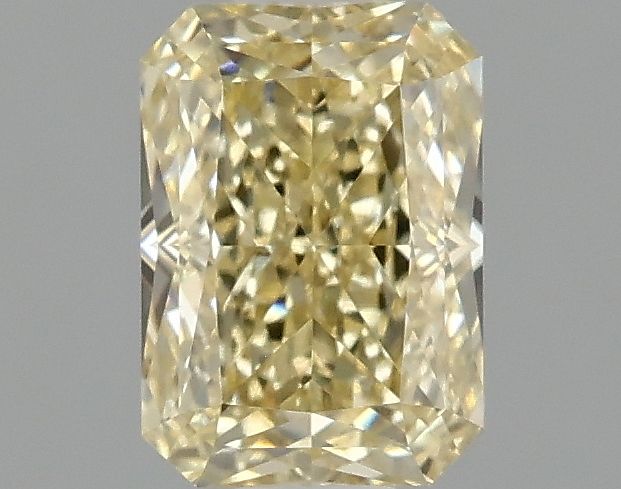 Lab-Grown Radiant Diamond - 1.02 Carats, Fancy Intense Yellow Color, VVS2 Clarity - Certified by IGI - Report Number: LG678509074