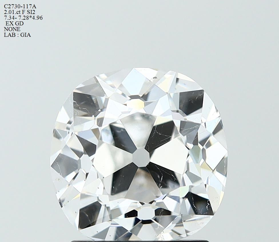 Old Miner 2.01ct F SI2 - Cut • GIA • 1559369347