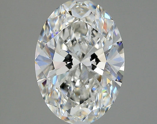 Lab-Grown Oval Diamond - 3.1 Carat, G Color, VS1 Clarity | Sustainable Luxury, Dazzling Brilliance | GIA | Certified 1458180336