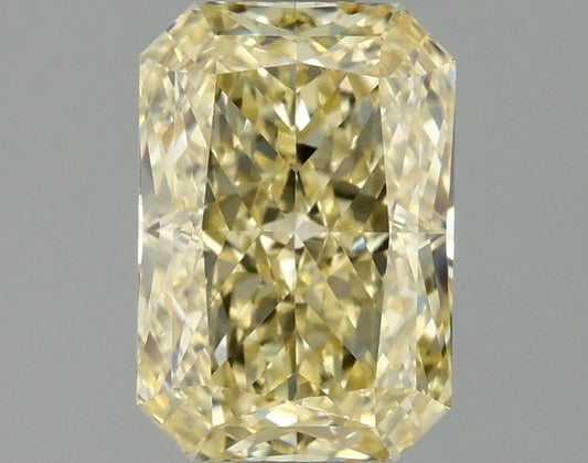Lab-Grown Radiant Diamond - 1.96 Carats, Fancy Intense Yellow Color, VVS1 Clarity - Certified by IGI - Report Number: LG681558770