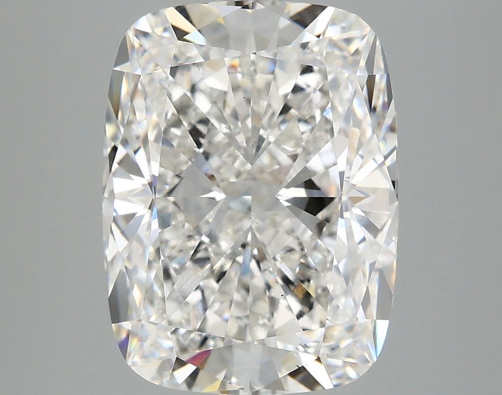 Lab-Grown Cushion Diamond - 5.03 Carats, F Color, VS2 Clarity - Certified by IGI - Report Number: LG655410962