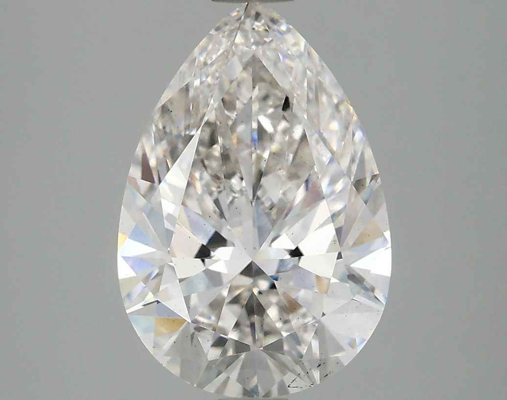 Lab-Grown Pear Diamond - 2.96 Carats, F Color, VS2 Clarity - Certified by IGI - Report Number: LG671435381
