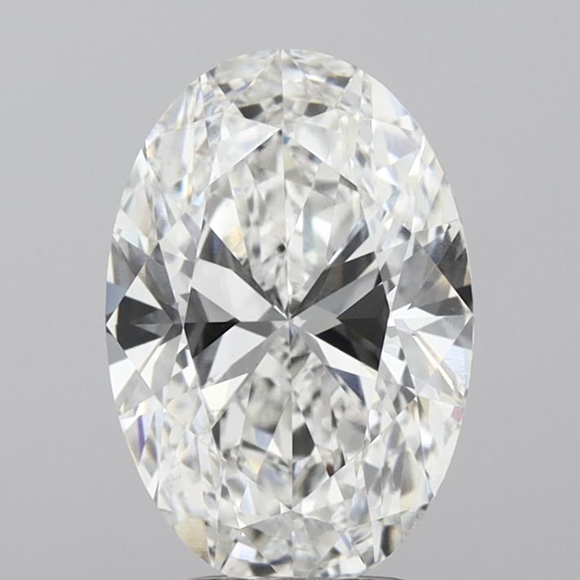 Lab-Grown Oval Diamond - 3.03 Carats, E Color, VS2 Clarity - Certified by IGI - Report Number: LG671464791