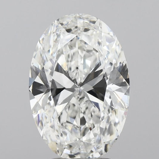 Lab-Grown Oval Diamond - 3.03 Carats, E Color, VS2 Clarity - Certified by IGI - Report Number: LG671464791