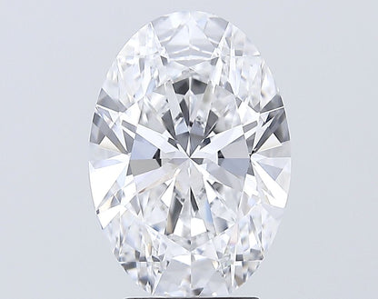 Lab-Grown Oval Diamond - 3.55 Carats, E Color, VVS2 Clarity - Certified by GIA - Report Number: 2507824292