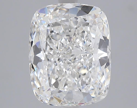 Lab-Grown Cushion Diamond - 4.05 Carats, E Color, VVS2 Clarity - Certified by IGI - Report Number: LG678579610