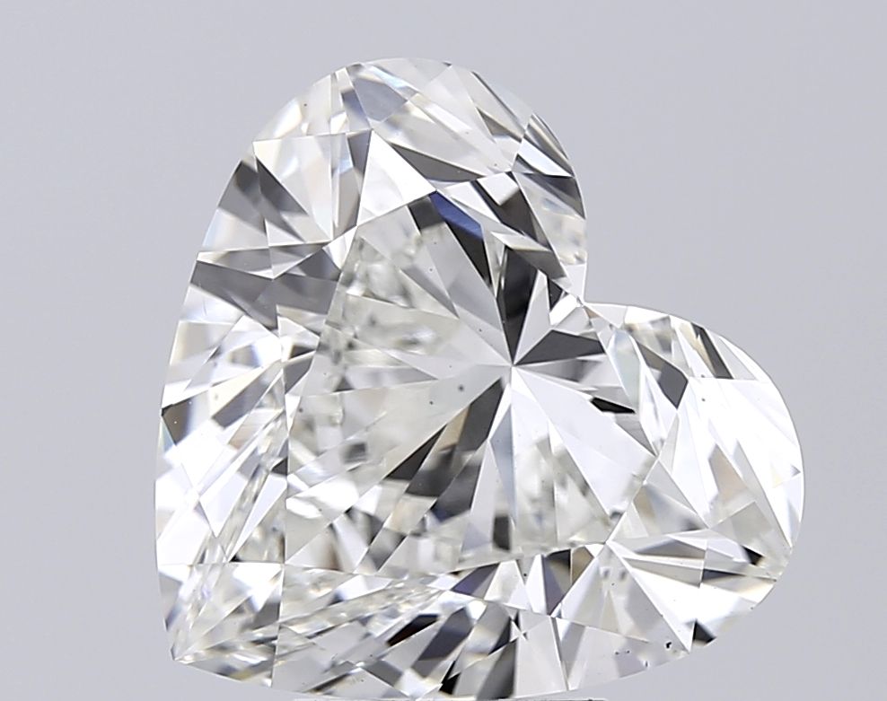 Lab-Grown Heart Diamond - 7.51 Carats, F Color, VS1 Clarity - Certified by IGI - Report Number: LG600340910