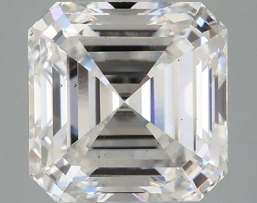 Lab-Grown Asscher Diamond - 5.01 Carats, F Color, VS2 Clarity - Certified by IGI - Report Number: LG668428449