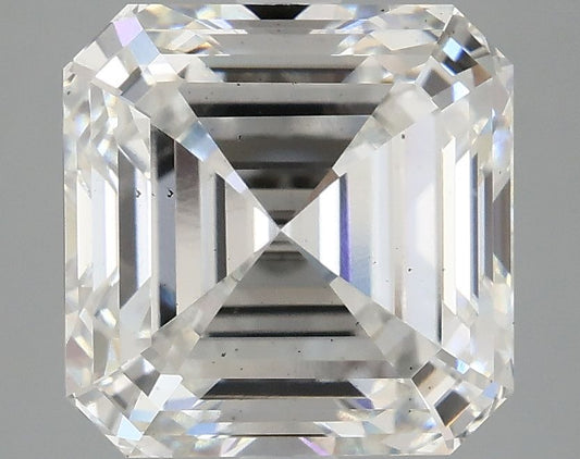 Lab-Grown Asscher Diamond - 5.01 Carats, F Color, VS2 Clarity - Certified by IGI - Report Number: LG668428449