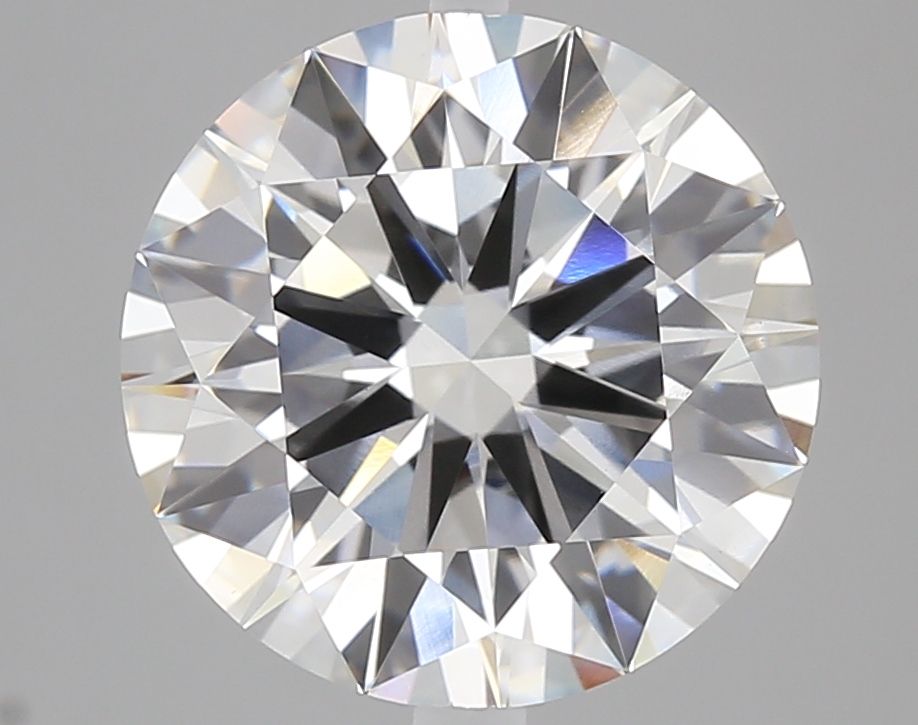 Lab-Grown Round Diamond - 6.05 Carats, E Color, VS1 Clarity - Certified by IGI - Report Number: LG708561283