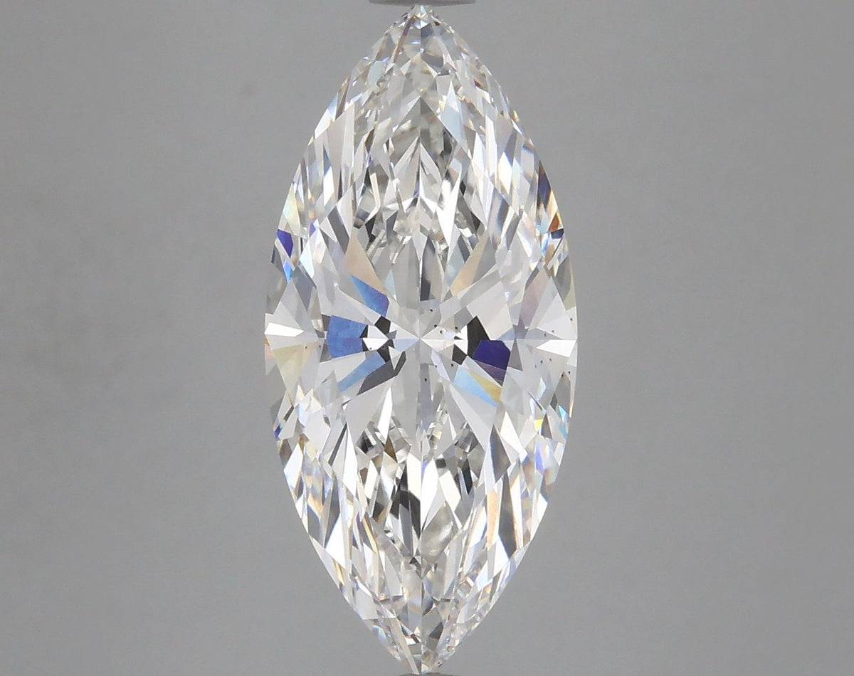 Lab-Grown Marquise Diamond - 4.03 Carats, F Color, VS2 Clarity - Certified by IGI - Report Number: LG631406797
