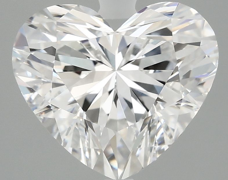 Lab-Grown Heart Diamond - 2.59 Carats, E Color, VVS2 Clarity - Certified by IGI - Report Number: LG696517699