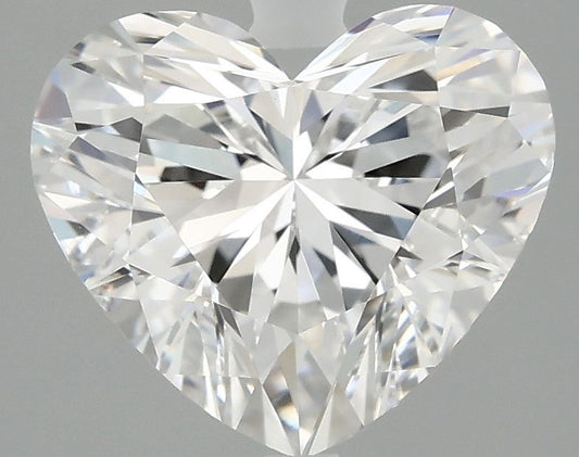 Lab-Grown Heart Diamond - 2.59 Carats, E Color, VVS2 Clarity - Certified by IGI - Report Number: LG696517699