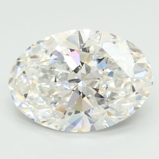 Lab-Grown Oval Diamond - 3.55 Carats, F Color, VVS2 Clarity - Certified by IGI - Report Number: LG686505807