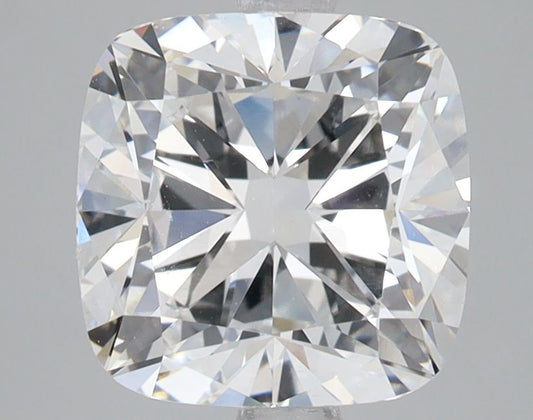 Lab-Grown Cushion Diamond - 3.08 Carats, E Color, VVS2 Clarity - Certified by IGI - Report Number: LG687598832