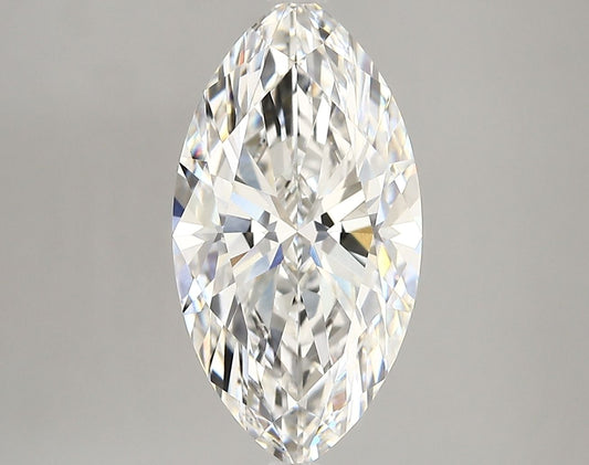 Lab-Grown Marquise Diamond - 3.48 Carats, F Color, VS1 Clarity - Certified by IGI - Report Number: LG678504989
