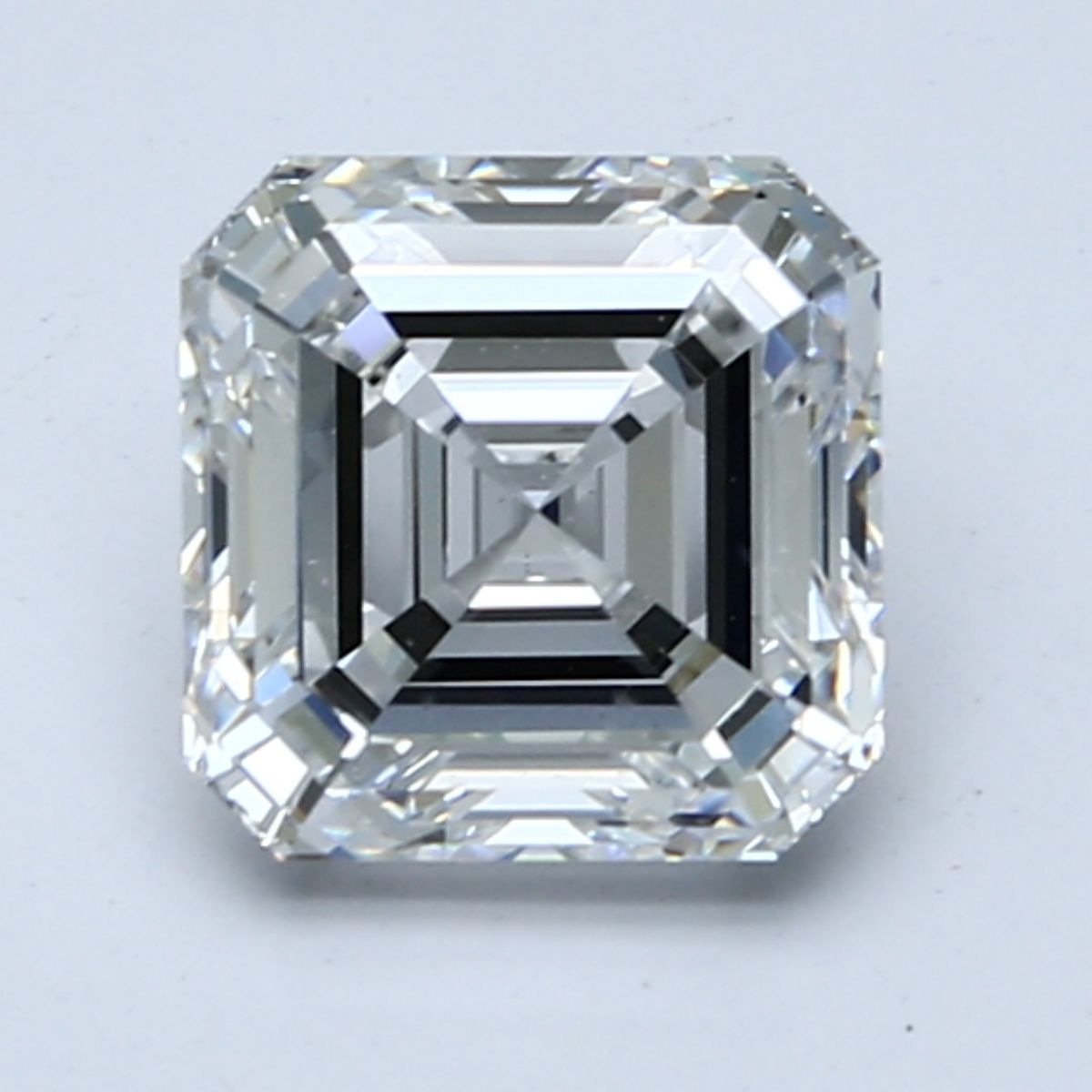 Lab-Grown Asscher Diamond - 2.56 Carats, D Color, VVS2 Clarity - Certified by IGI - Report Number: LG668451287