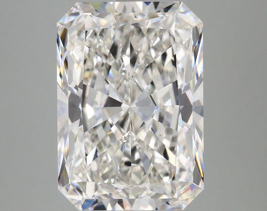 Lab-Grown Radiant Diamond - 6.1 Carats, F Color, VS2 Clarity - Certified by IGI - Report Number: LG668465737