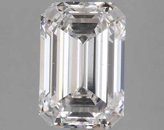 Lab-Grown Emerald Diamond - 2.45 Carats, D Color, VS2 Clarity - Certified by IGI - Report Number: LG631461123
