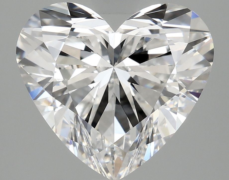 Lab-Grown Heart Diamond - 3.0 Carats, E Color, VVS2 Clarity - Certified by IGI - Report Number: LG691554965