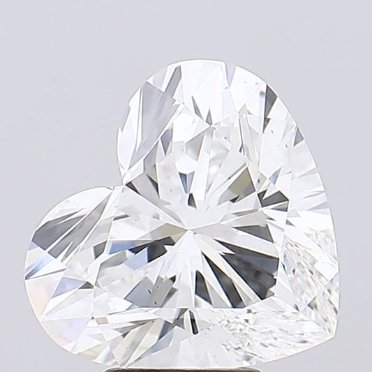 Lab-Grown Heart Diamond - 5.32 Carats, E Color, VS2 Clarity - Certified by IGI - Report Number: LG698585120