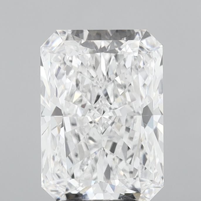Lab-Grown Radiant Diamond - 3.51 Carats, D Color, VS1 Clarity - Certified by IGI - Report Number: LG694509025