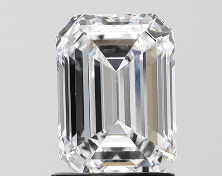 Lab-Grown Emerald Diamond - 1.52 Carats, D Color, VVS2 Clarity - Certified by IGI - Report Number: LG707518019