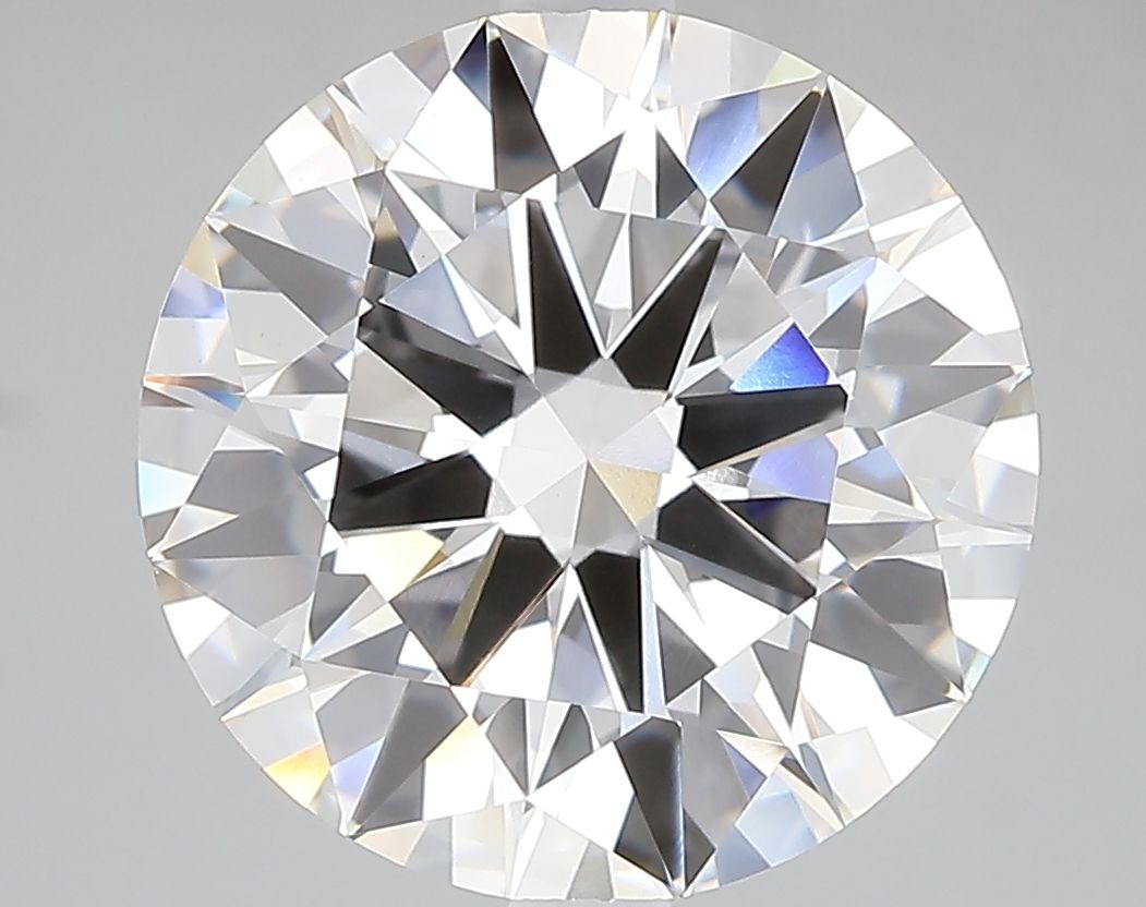 Lab-Grown Round Diamond - 6.04 Carats, E Color, VS1 Clarity - Certified by IGI - Report Number: LG696594221