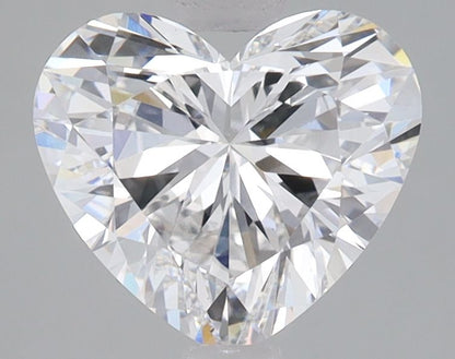 Lab-Grown Heart Diamond - 1.96 Carats, E Color, VS1 Clarity - Certified by IGI - Report Number: LG645401022