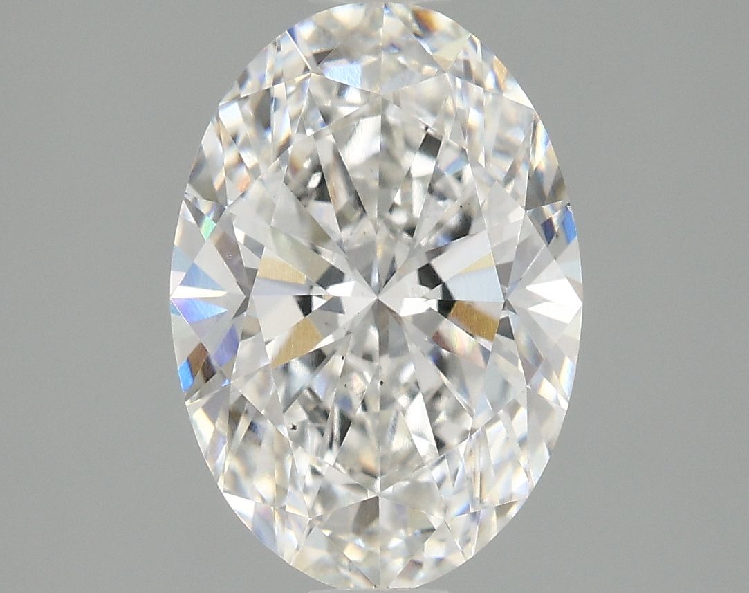 Lab-Grown Oval Diamond - 1.97 Carats, F Color, VS2 Clarity - Certified by IGI - Report Number: LG689591885