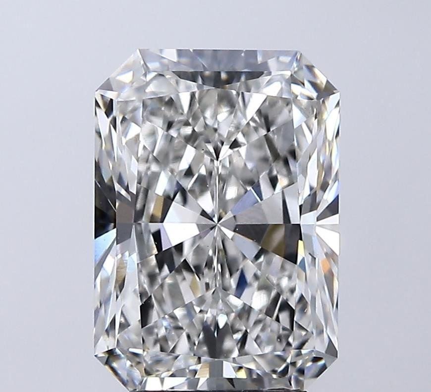 Lab-Grown Radiant Diamond - 3.5 Carats, F Color, VS1 Clarity - Certified by IGI - Report Number: LG715589296