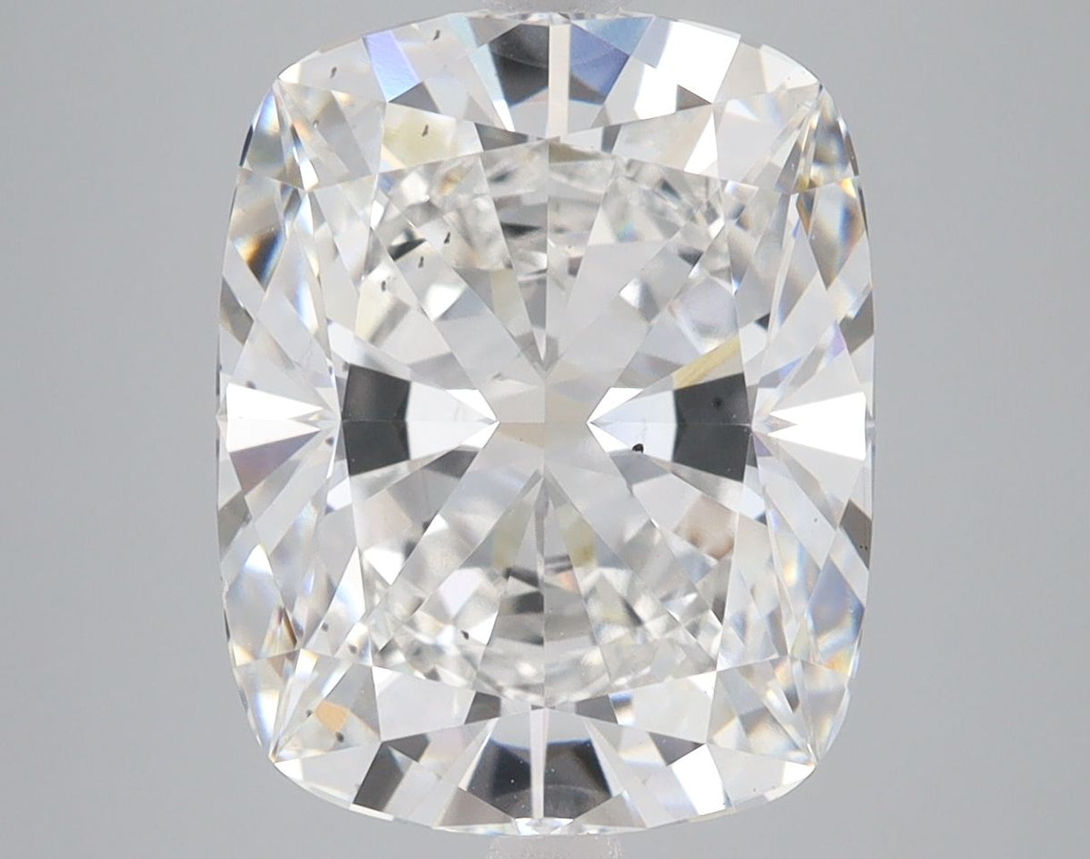 Lab-Grown Cushion Diamond - 6.62 Carats, F Color, VS2 Clarity - Certified by IGI - Report Number: LG576327837