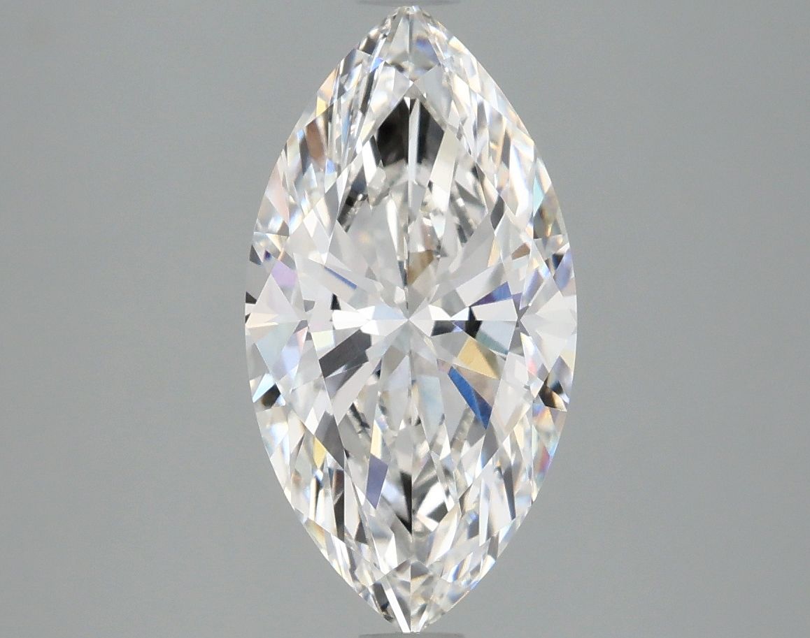Lab-Grown Marquise Diamond - 2.46 Carats, F Color, VVS2 Clarity - Certified by IGI - Report Number: LG662448663
