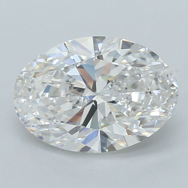 Lab-Grown Oval Diamond - 4.5 Carats, F Color, VS1 Clarity - Certified by IGI - Report Number: LG655436035