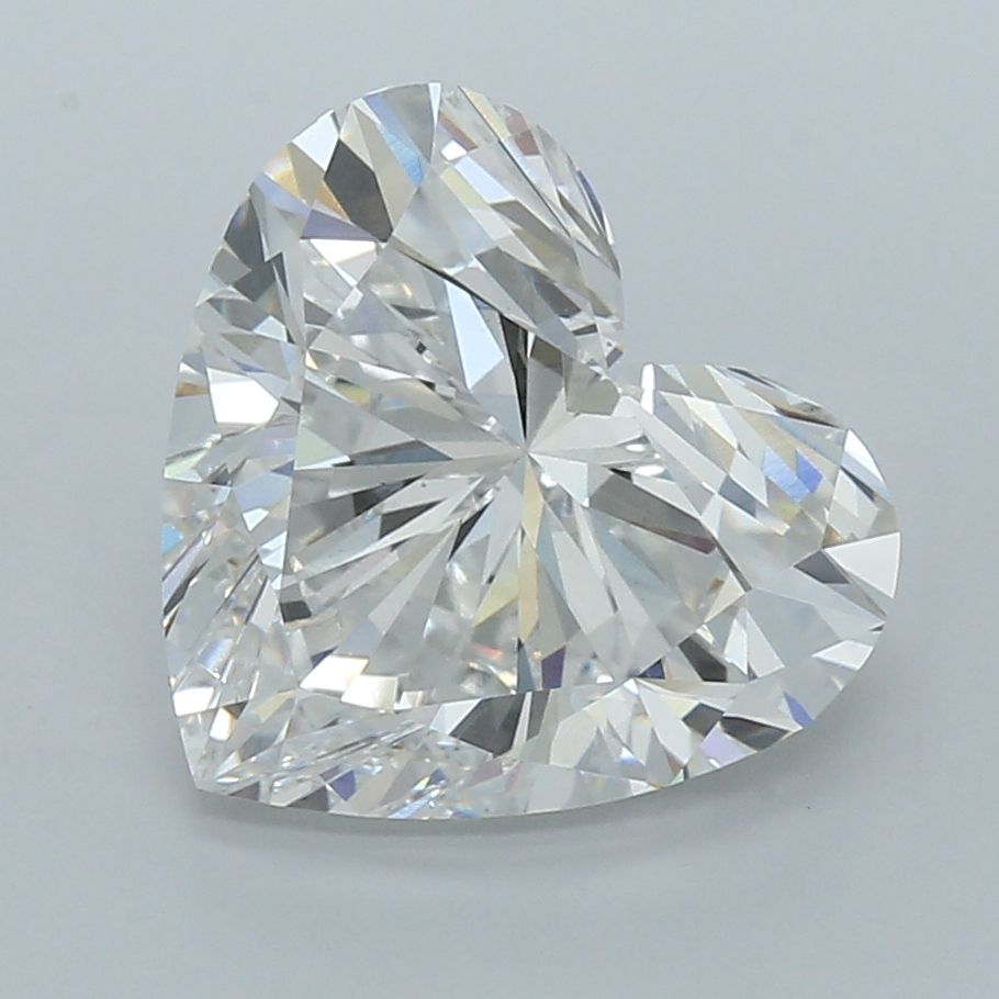 Lab-Grown Heart Diamond - 7.03 Carats, E Color, VS1 Clarity - Certified by IGI - Report Number: LG685561606