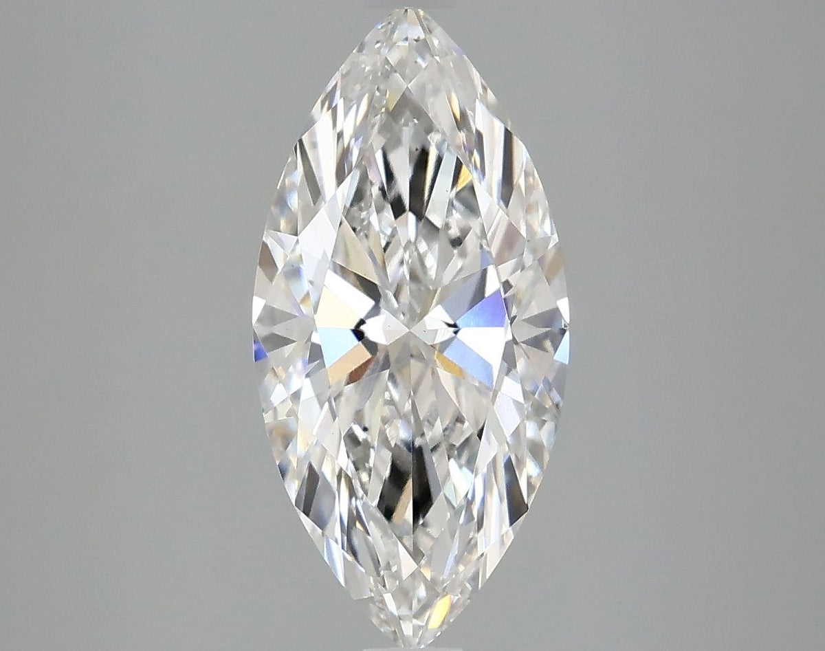 Lab-Grown Marquise Diamond - 2.47 Carats, E Color, VS1 Clarity - Certified by IGI - Report Number: LG668409494